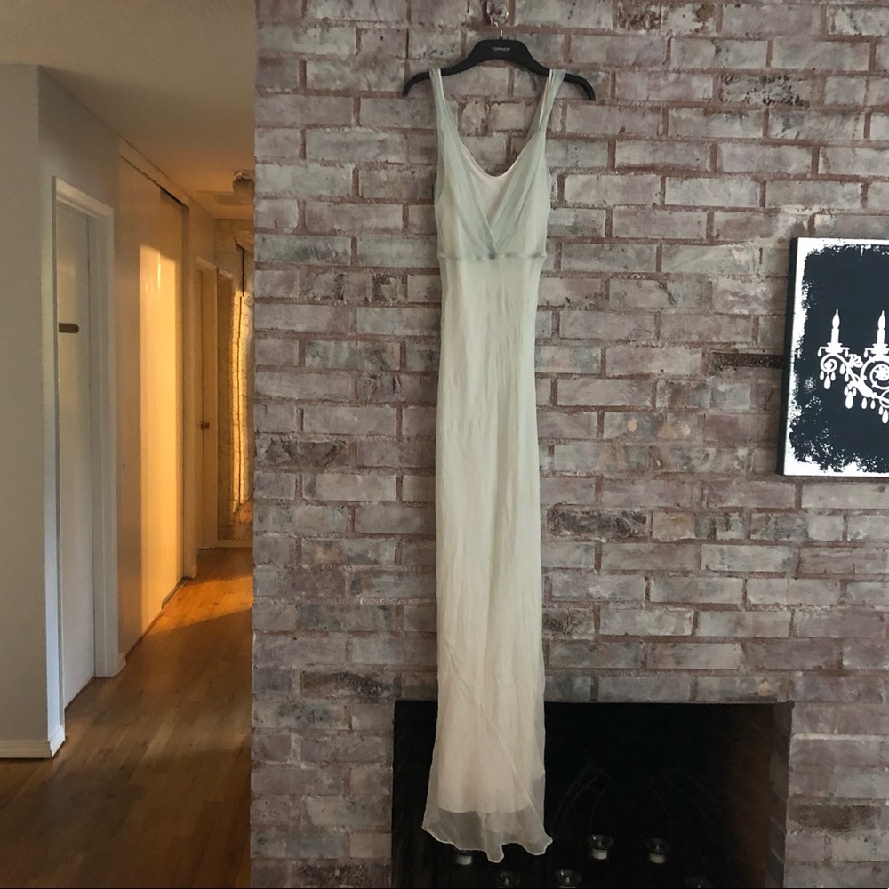 Topshop bride column gown nwot